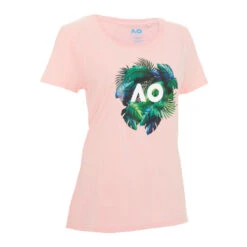 Flower T-Shirt Women 7 Flower T-Shirt Women -Tennis Equipment Store 00052000 0 1