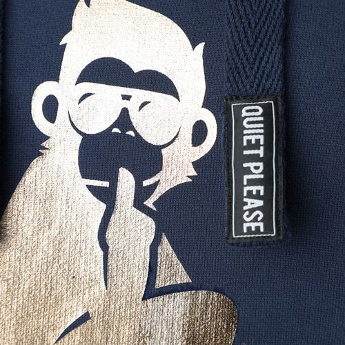 Baseline Logo Metallic Hoody Women 8 Baseline Logo Metallic Hoody Women - Image 6