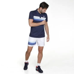 Ocean Block Stripe Smash Shorts Men -Tennis Equipment Store 00178000 10
