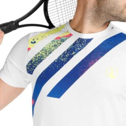 Flashy Retro Receiver T-Shirt Men -Tennis Equipment Store 00359000 0 5
