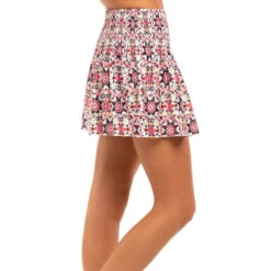 Long Radiance Smocked Skirt Women -Tennis Equipment Store 01231000 12