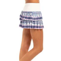 Batik Pleated Scallop Skirt Women -Tennis Equipment Store 01234000 12