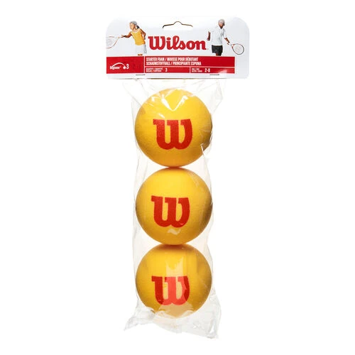 Wilson Starter Foam Balls (Stage 3) 3 Pack 3 Wilson Starter Foam Balls (Stage 3) 3 Pack