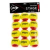 Dunlop Mini Tennis Stage 3 Red 12 Pack -Tennis Equipment Store 0163400000 000