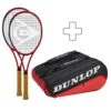 Dunlop 2x CX 200 Tour 18x20 Plus Tennis Bag -Tennis Equipment Store 02277000 000