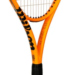 Wilson Burn 100 V5 Bright Neon Orange Tour Racket -Tennis Equipment Store 04007000 10
