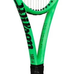 Wilson Blade 100L V8 Bright Neon Green Tour Racket -Tennis Equipment Store 04008000 10