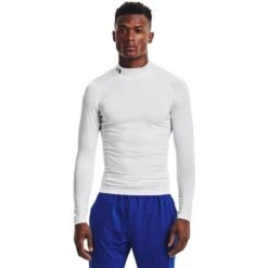 Under Armour Heatgear Comp Mock Long Sleeve Men -Tennis Equipment Store 07760000 10