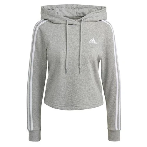 ADIDAS 3-Stripes FT Crop Hoody Women 3 ADIDAS 3-Stripes FT Crop Hoody Women