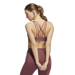 ADIDAS Velcro Studio Mid Stripes Sports Bras Women -Tennis Equipment Store 17099000 14