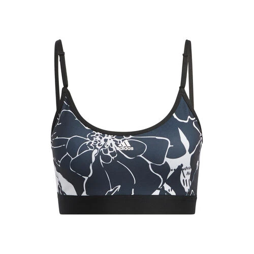 ADIDAS Training Flower Light-Support Sports Bras Women 3 ADIDAS Training Flower Light-Support Sports Bras Women