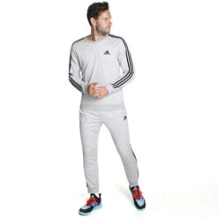 ADIDAS 3 Stripes French Terry Cotton-Touch Training Pants Men -Tennis Equipment Store 17431000 10