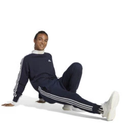 ADIDAS Essentials French Terry Tapered Cuff 3-Stripes Training Pants Men -Tennis Equipment Store 17902000 15