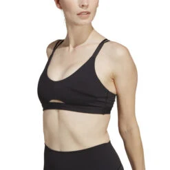 ADIDAS YO Long Studio Low-Support Sports Bras Women -Tennis Equipment Store 18507000 17