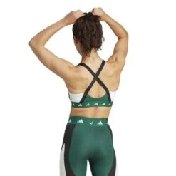 ADIDAS PWI Medium-Sport Tech-Fit Color Block Sports Bras Women -Tennis Equipment Store 18520000 14