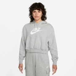 Nike Sportswear Club GX Crop Hoody Women -Tennis Equipment Store 55480000 11