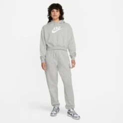 Nike Sportswear Club GX Crop Hoody Women -Tennis Equipment Store 55480000 17