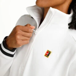 Nike Dri-Fit Court Heritage 1/4 Zip Sweatshirt Women -Tennis Equipment Store 57383000 0 4